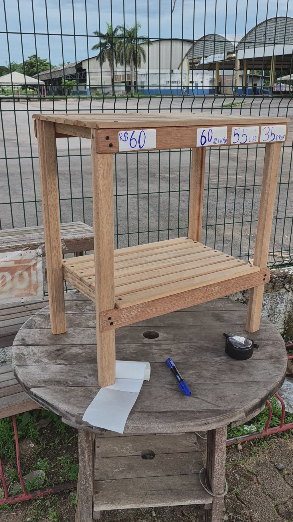 Mesinha do Ventilador