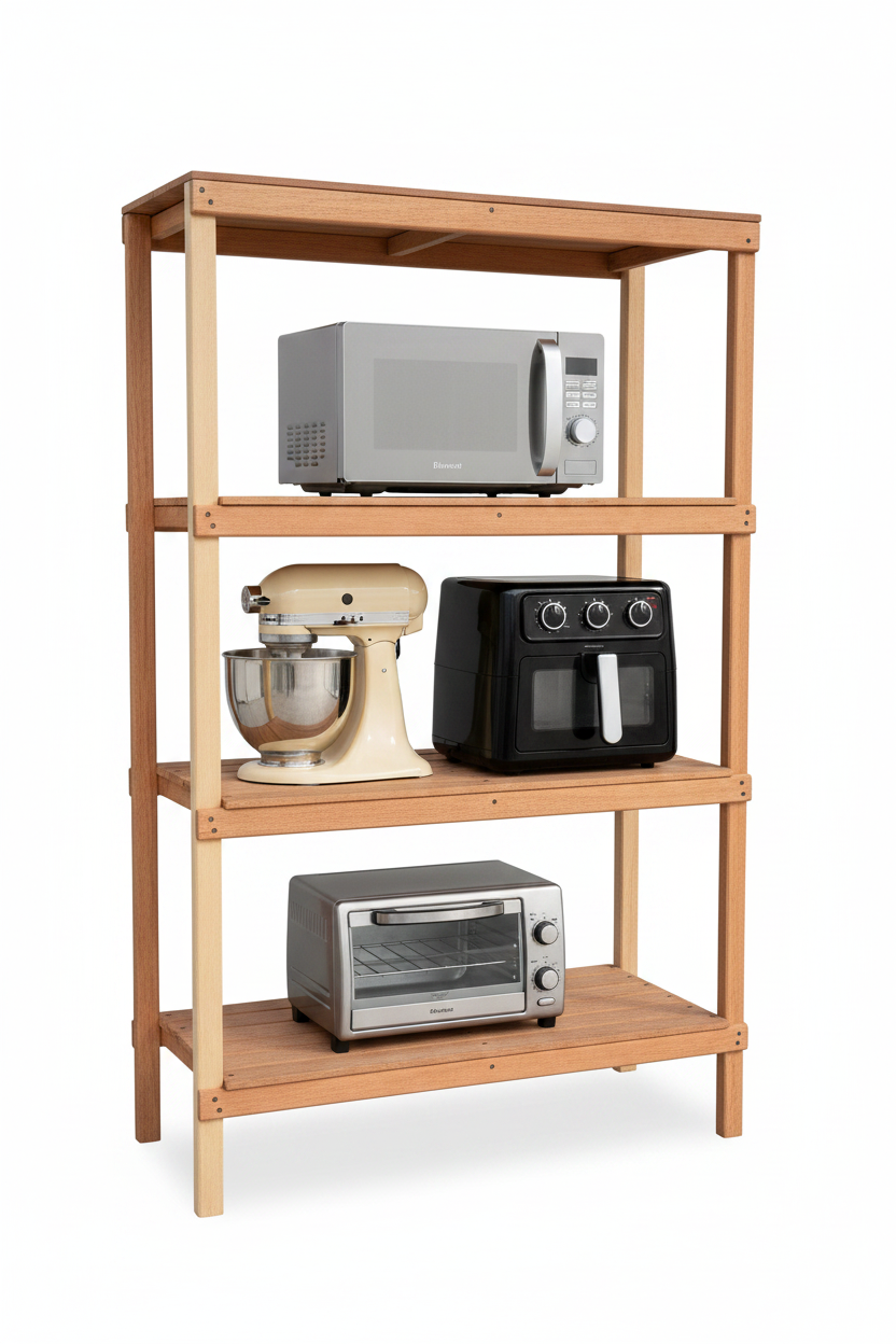 Estante para forno micro-ondas