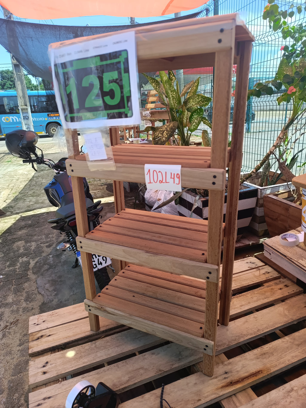 Prateleira de 125